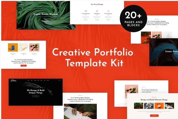 Helion - Creative Portfolio Elementor Template Kit