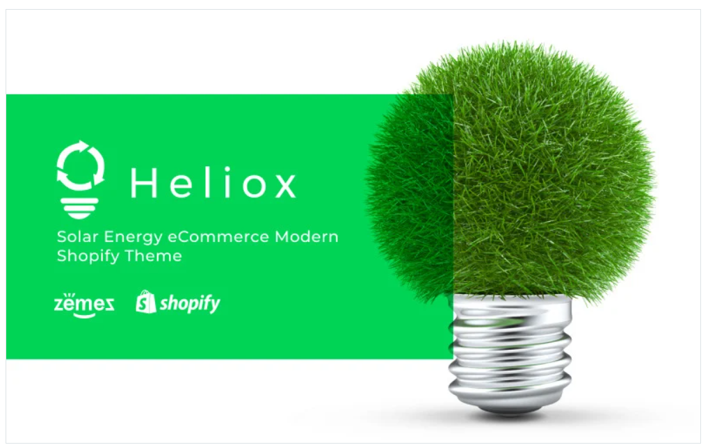 Helios - Solar Energy eCommerce Modern Shopify Theme