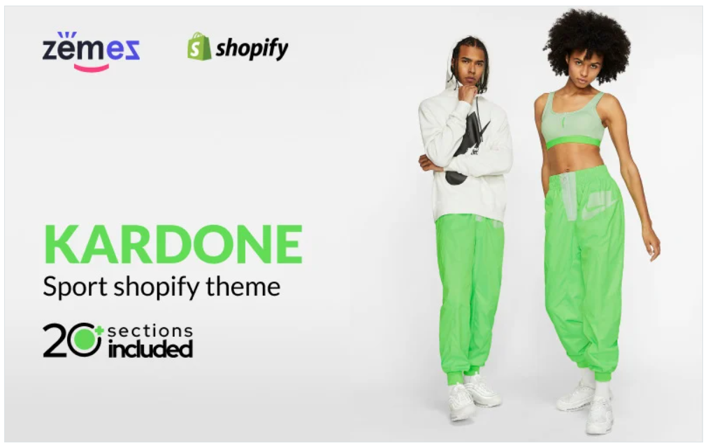 Kardone - Sports Equipment Online Store Template Shopify Theme