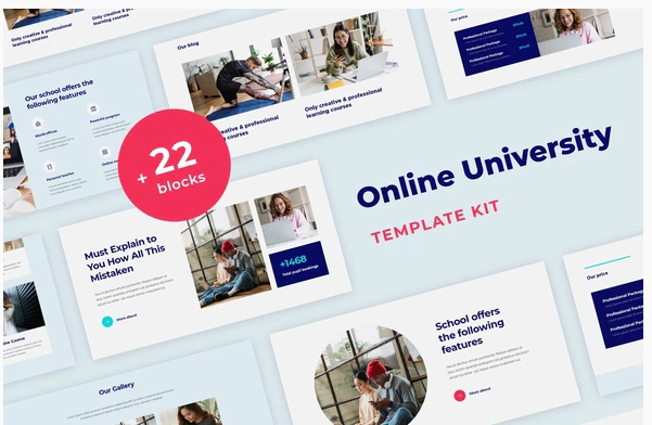 Learnex - Distance Education & Learning Courses Elementor Template Kit