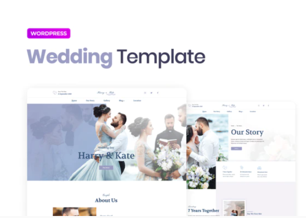 Lovedy – Wedding Template Kit