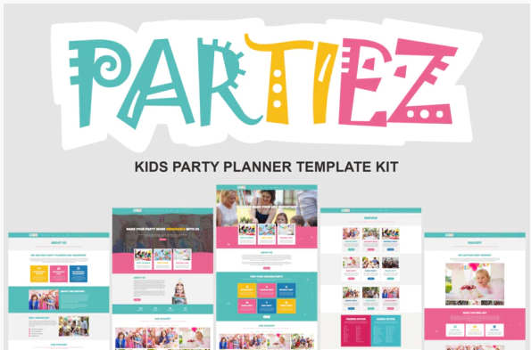 Product Image - Partiez – Kids Party Planner Template Kit