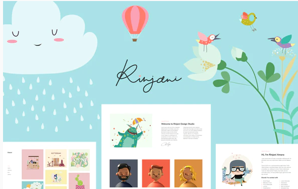 Rinjani - Template Kit for Illustrator and Designer