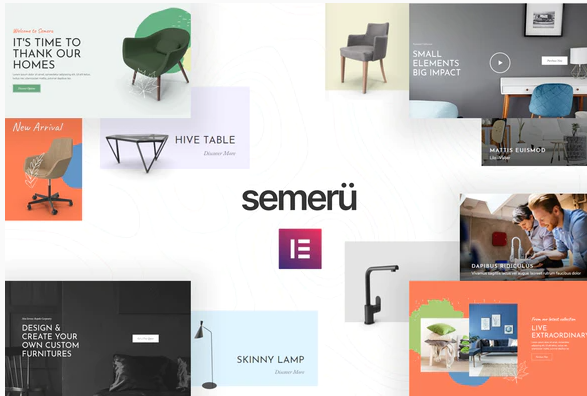 Semeru - Furniture Store Elementor Template Kit