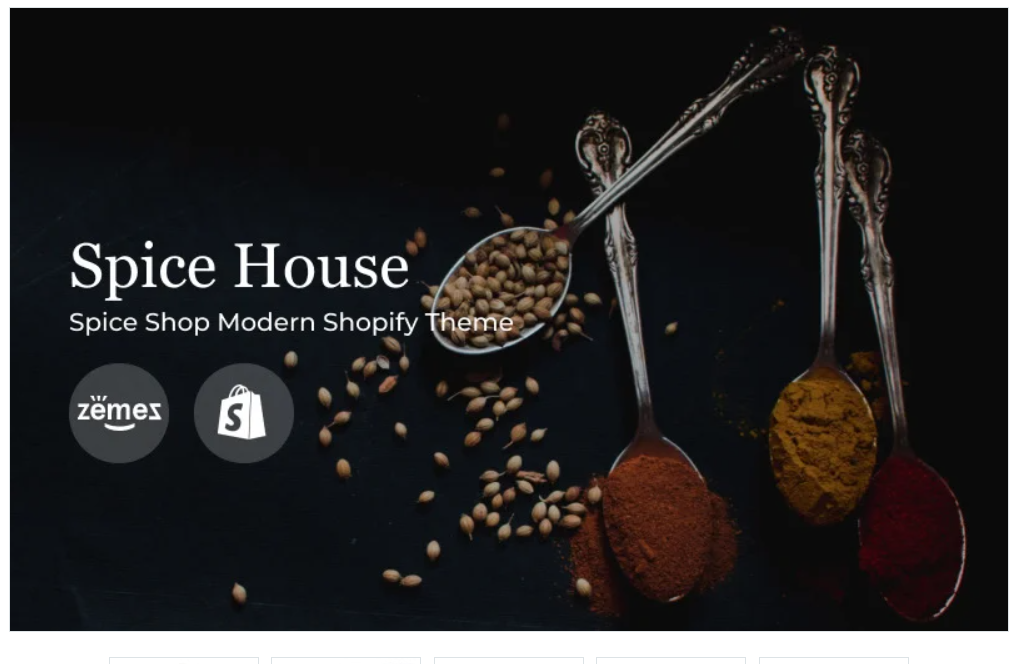 Spice House - Spice Shop Modern Shopify Theme