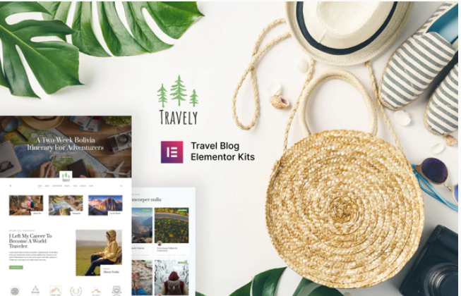 Travely - Travel Blog Template Kit