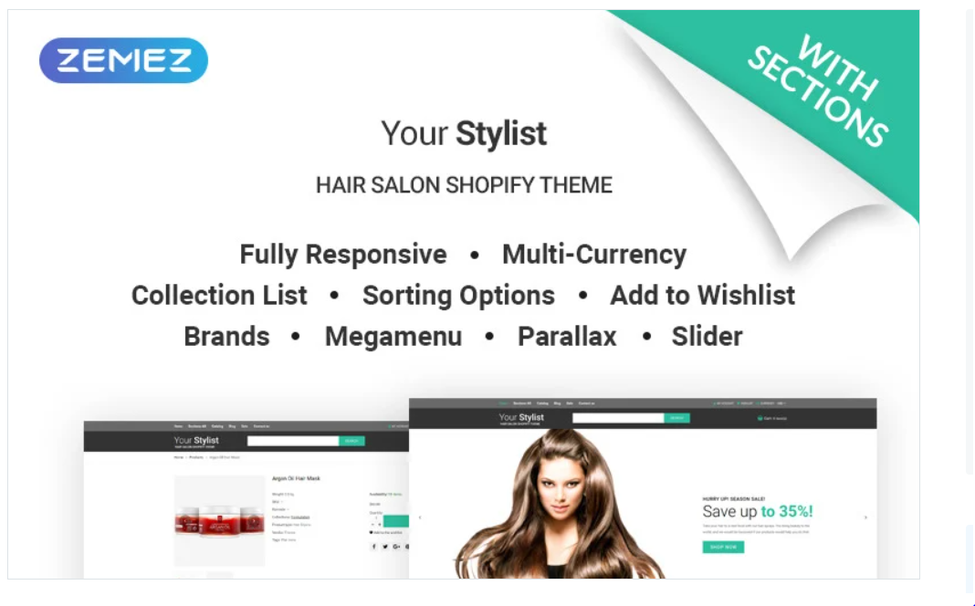 YourStylist - Hair Salon Shopify Theme