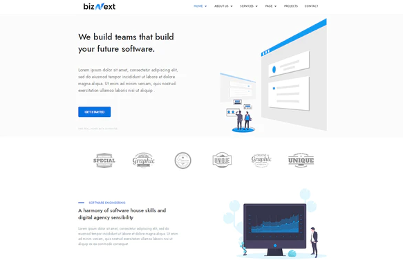 Product Image - bizNext – Corporate Business Template Kit