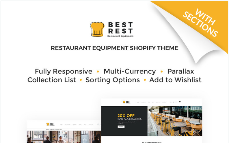 Best Rest - Bar Accessories Shopify Theme