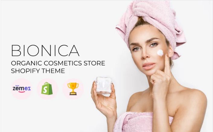 Bionika - Organic Cosmetics Store Shopify Theme