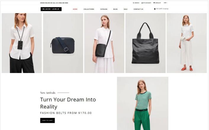 Black Lable - Fashion Accessories Store Shopify Theme