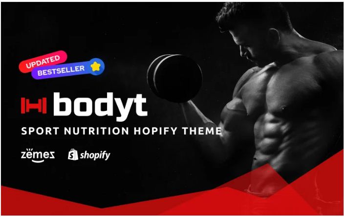 Body Builder - Sport Nutrition Shopify Theme