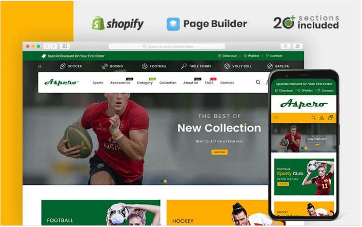 Aspero Sectioned Shopify Theme