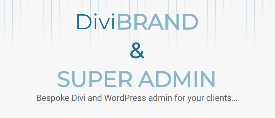 Divi Brand & Super Admin