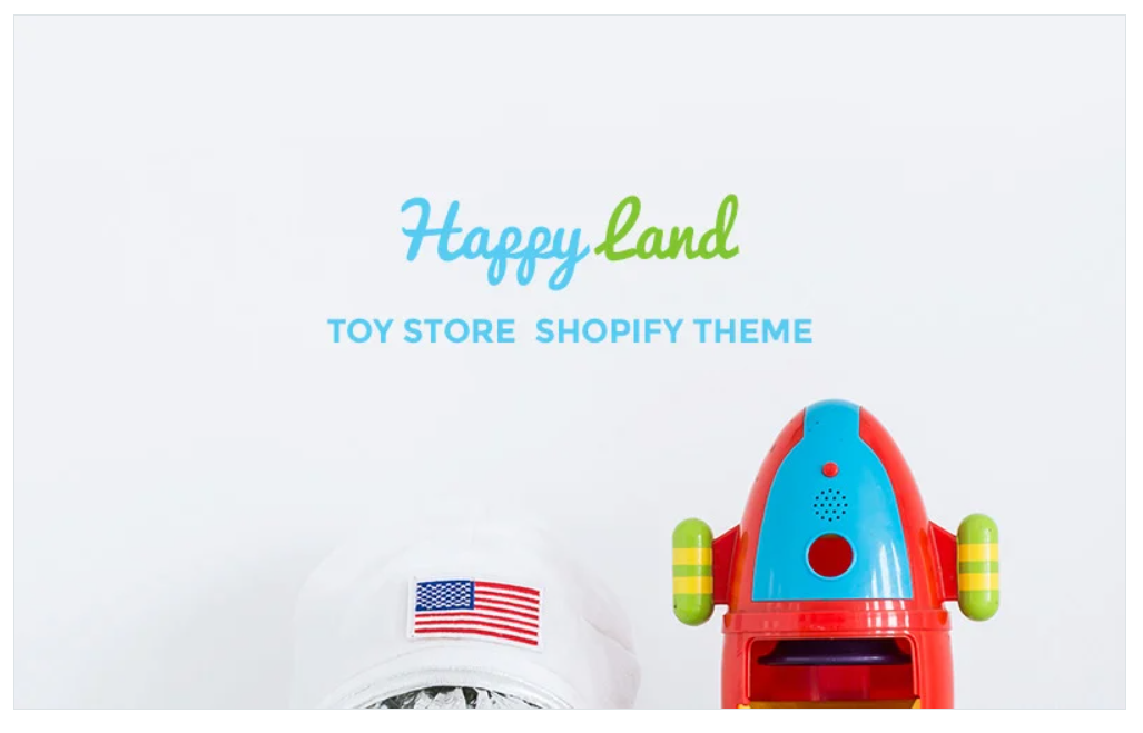 Happy Land - Toy Store Shopify Theme