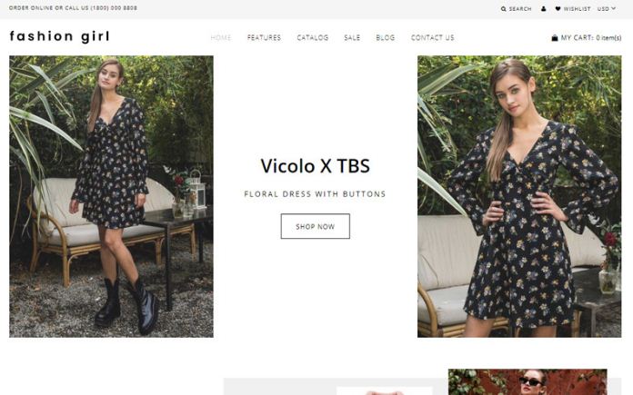 Fashion Girl - Women's Clothing Store Ready-To-Use Shopify Theme