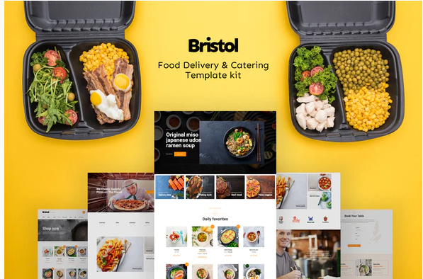 Bristol – Food Delivery & Catering Elementor Template Kit — WordPress Product by ThemeForest