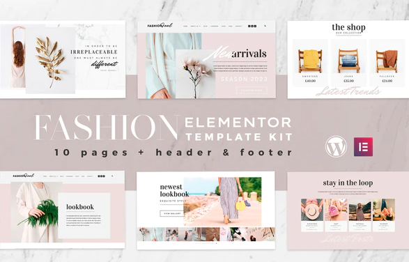 Fashion Feel - WooCommerce Elementor Template Kit