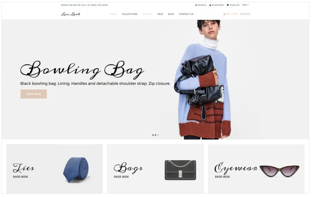 Lux Look - Accessories Elegant Shopify Theme