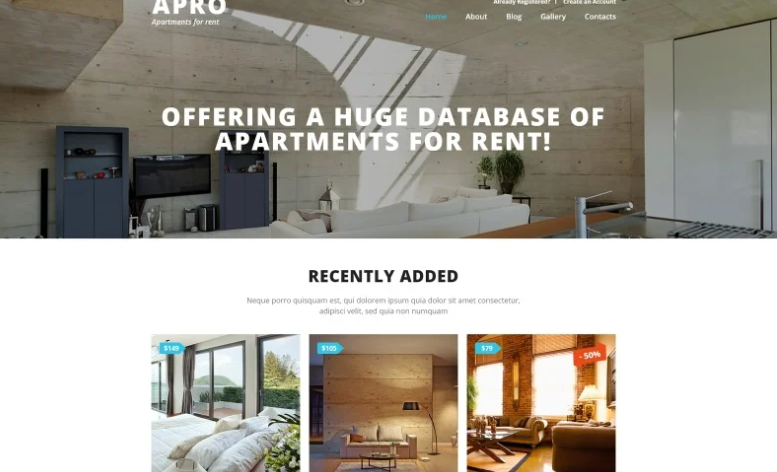 Real Estate Business Joomla Template