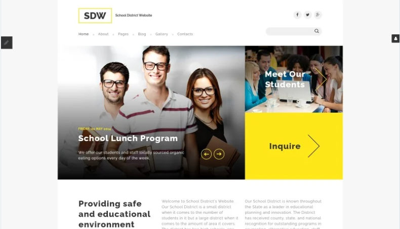 SDW Joomla Template