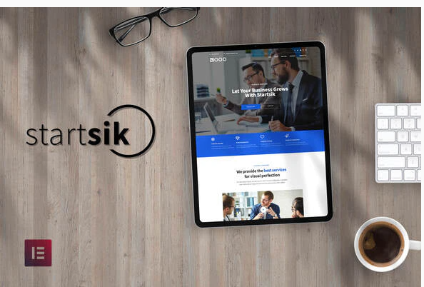 Startsik - Startup Business Elementor Template Kit