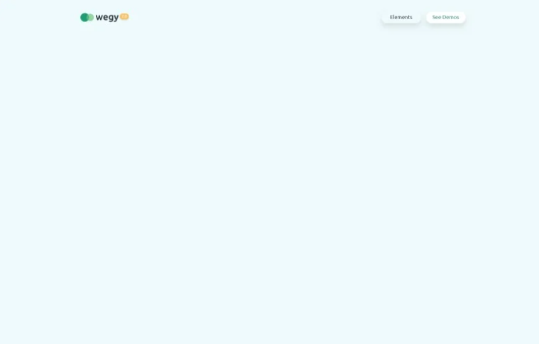 Wegy Joomla Template