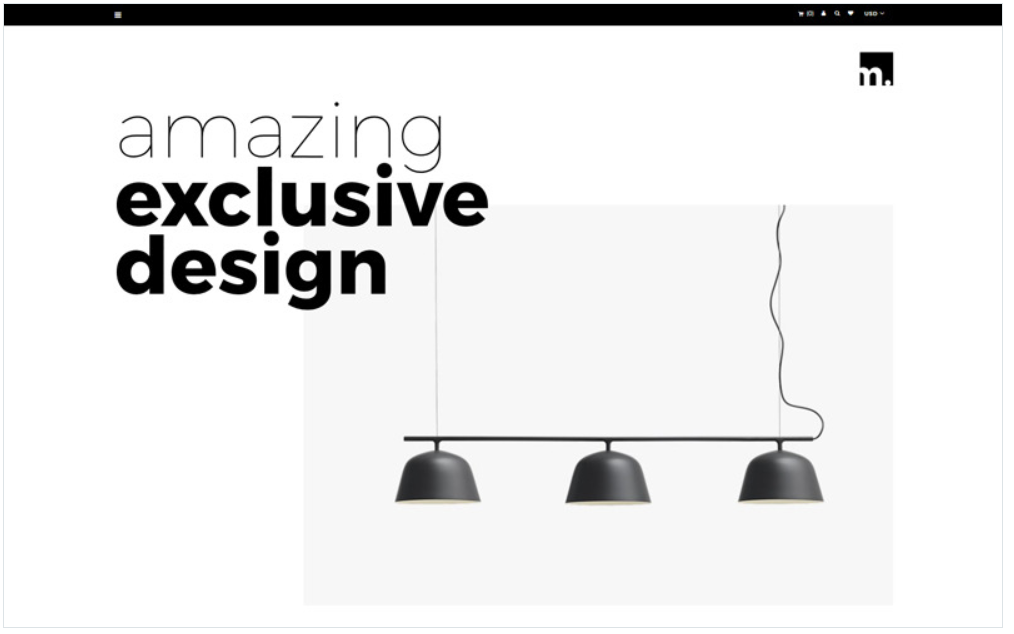 m - Furniture Store Ready-To-Use Shopify Theme