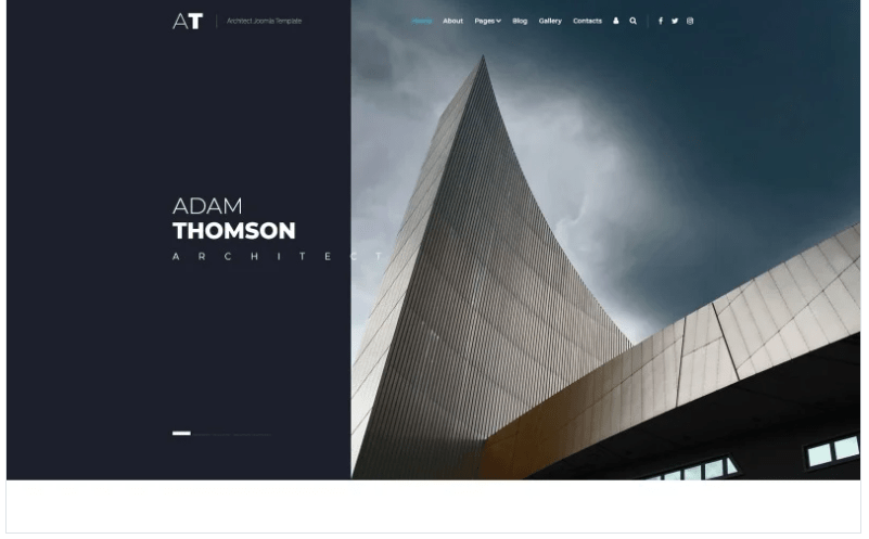 AT - Solid Architecture Agency Joomla Template