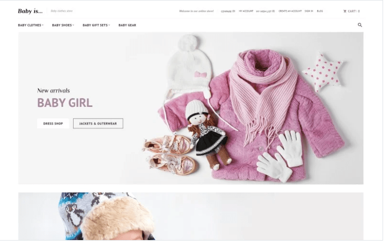 Babyis - Baby Clothes Store Responsive Magento Theme