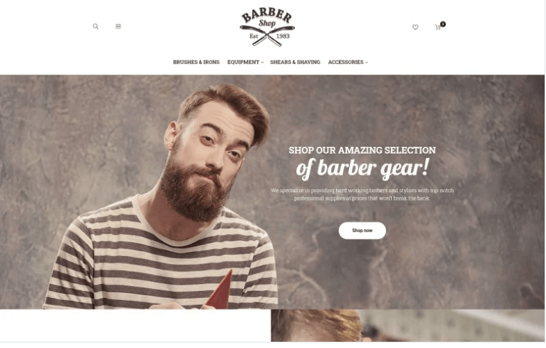 BarberShop - Barber Equipment Responsive Magento Theme