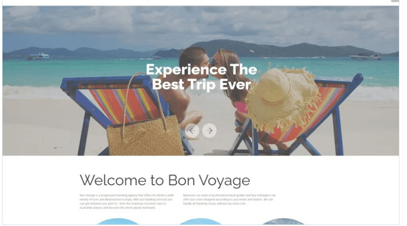 Bon Voyage - Travel Agency & Vacation planning Responsive Joomla Template