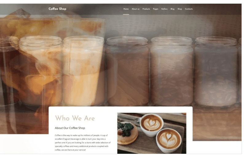 Coffee Shop - Coffe House Responsive Joomla Template