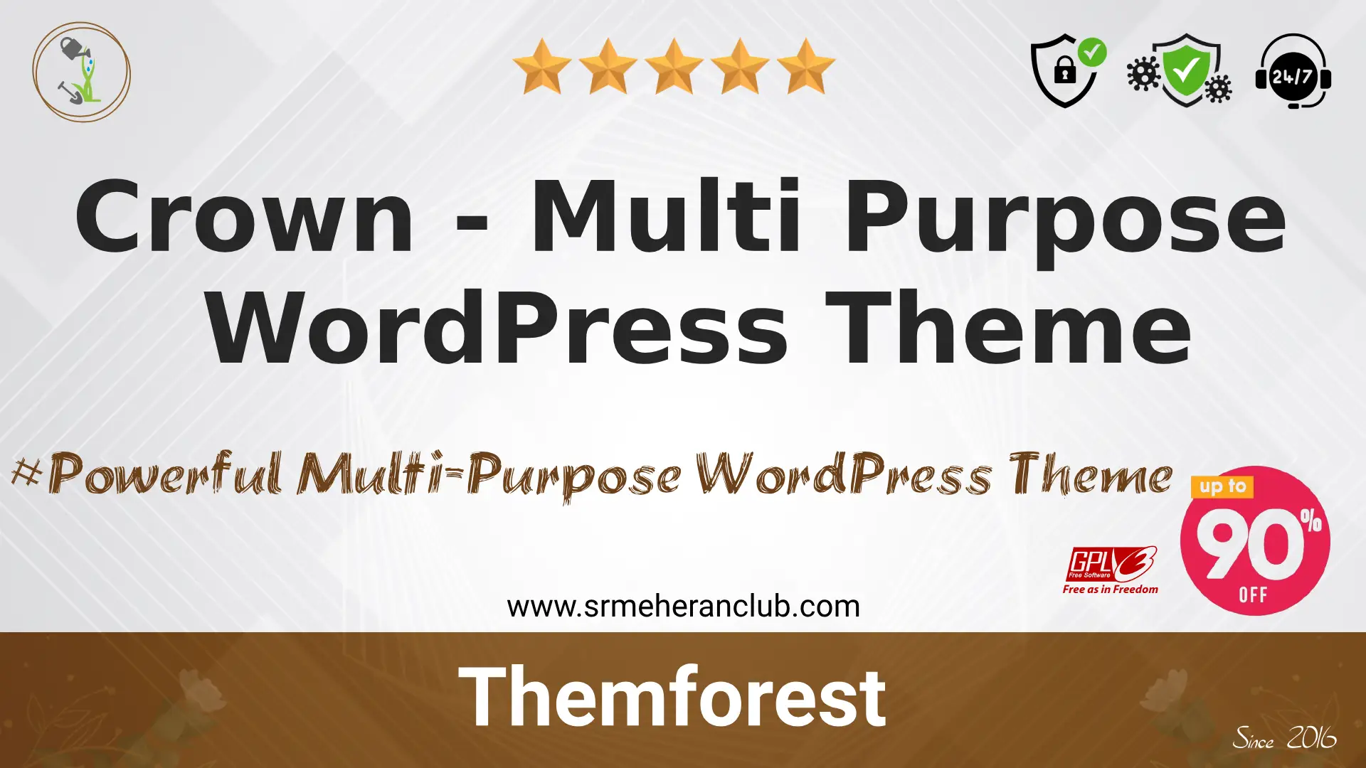 Crown – Multi Purpose WordPress Theme — Theme by Themeforest