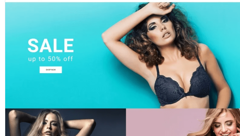 Delcoman - Lingerie Store Magento Theme