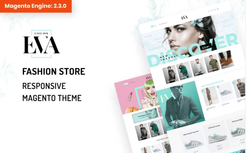 EVA - AMP Fashion Store Magento Theme
