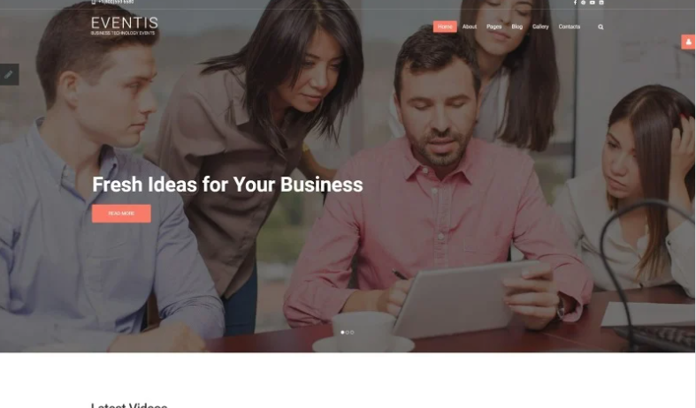 Eventis - Business Conference Joomla Template