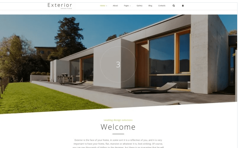 Exterior Design Studio Joomla Template