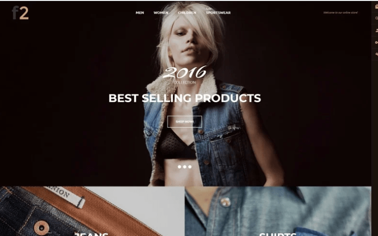 F2 - Fashion Boutique Magento 2 Theme