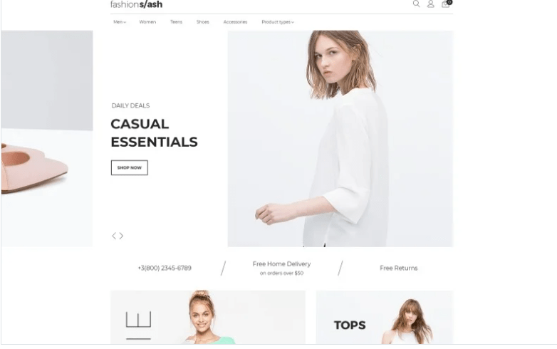Fashion Slash - AMP Fashion Boutique Magento Theme