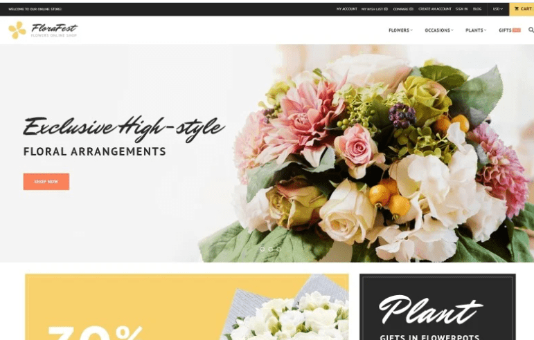 FloraFest - Flower Shop Responsive Magento Theme