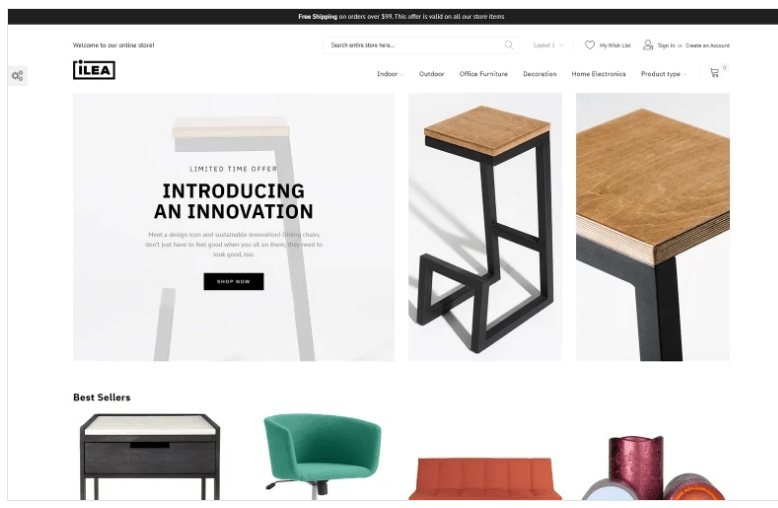 ILEA - Decor & Furniture Magento Theme