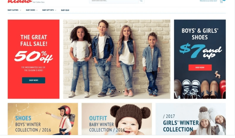Kiddo - Kids Fashion Magento Theme