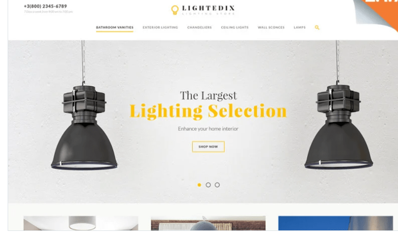 Lightedix - Lightning Store Responsive Magento Theme