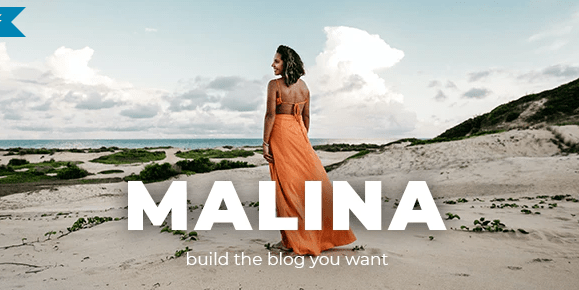 Malina - Personal WordPress Blog Theme