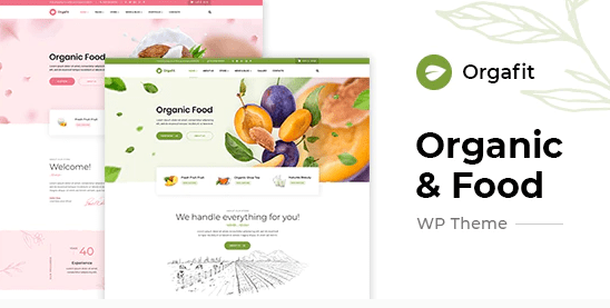 OrgaFit - Organic and Health WordPress Theme