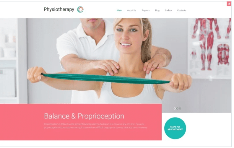 Physiotherapy - Medical Treatment Joomla Template