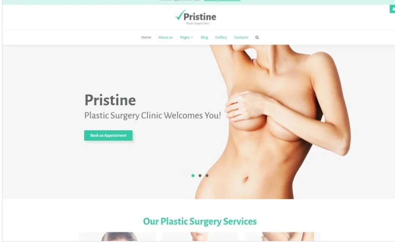 Plastic Surgery Clinic Joomla Template