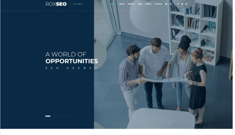 ROXSEO - SEO Agency Joomla Template