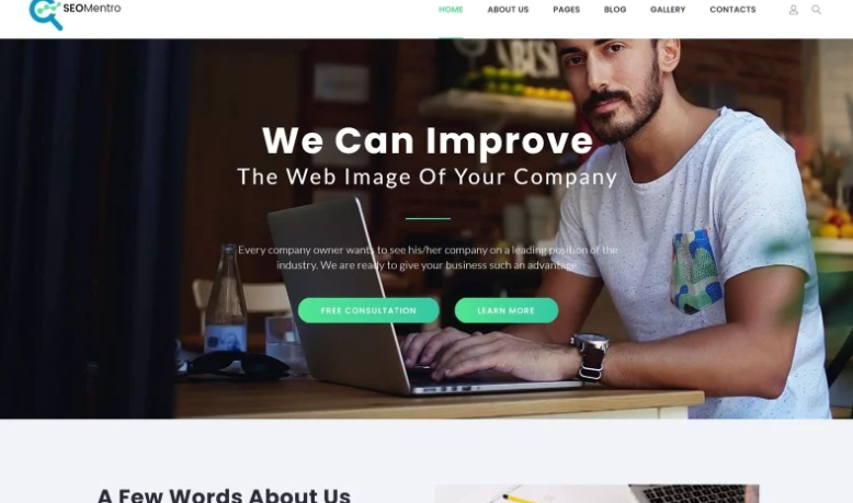 SEOMentro - SEO Agency Responsive Clean Joomla Template